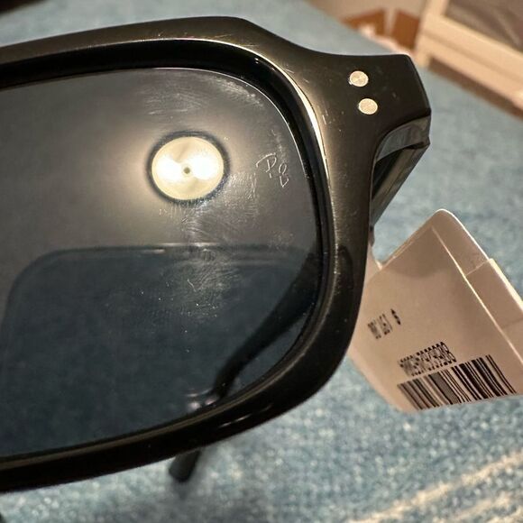NWT Ray Ban Zuri Bio-based Black Polarized Sunglasses size 52-19 RB4455 main image 4